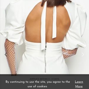 Posh mia viola mini dress